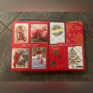Christmas Cards. Brand new. Never opened. Both packs included.